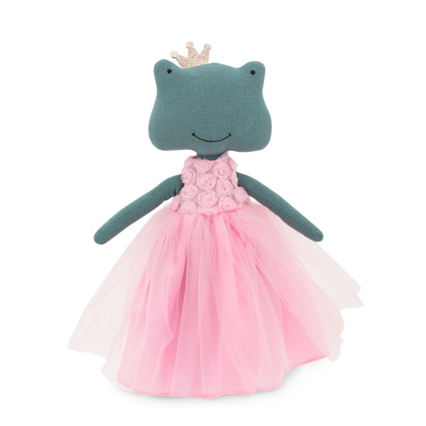 Cotti Motti - Κούκλα Πάνινη Fiona The Frog Pink Dress With Roses (CM12-15)