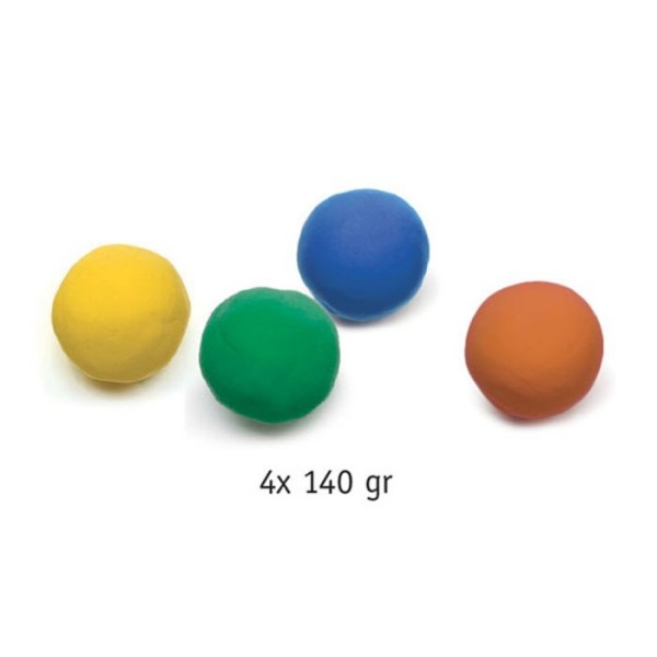 Djeco - 4 Πλαστοζυμαράκια 'Πλαστελίνη - Φυσικά χρώματα' (09027)