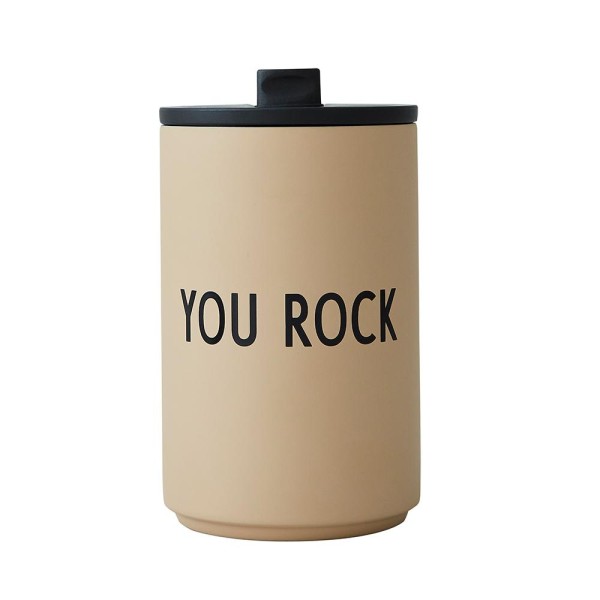 Design Letters - Θερμός ποτήρι από ανοξείδωτο ατσάλι YOU ROCK 350ml (30101003B)