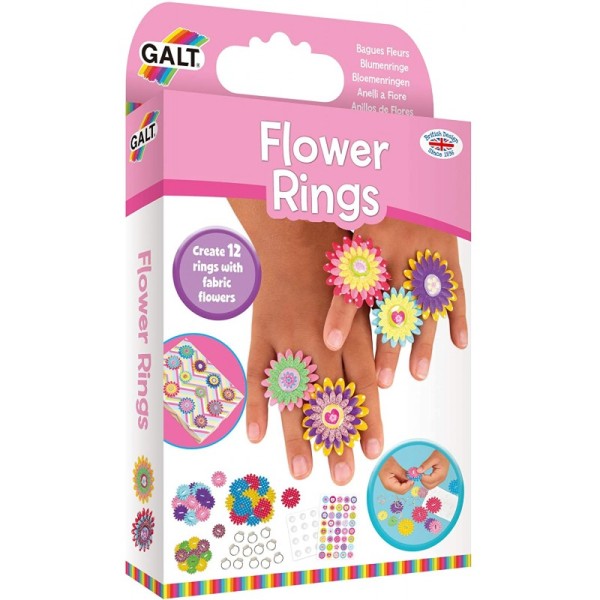 Galt - Φτιάξτε Δαχτυλίδια Λουλούδια (1005218)