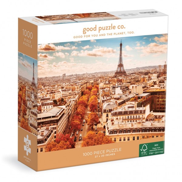 GOOD PUZZLE COMPANY - Παζλ 1000 κομματιών "Parisian Fall" (GΡC1637)