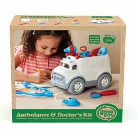 Green Toys - Ασθενοφόρο και Σετ Γιατρού  (061970)