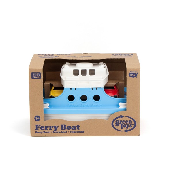 Green Toys - Ferry Boat με 2 Αυτοκίνητα (FRBA-1038)