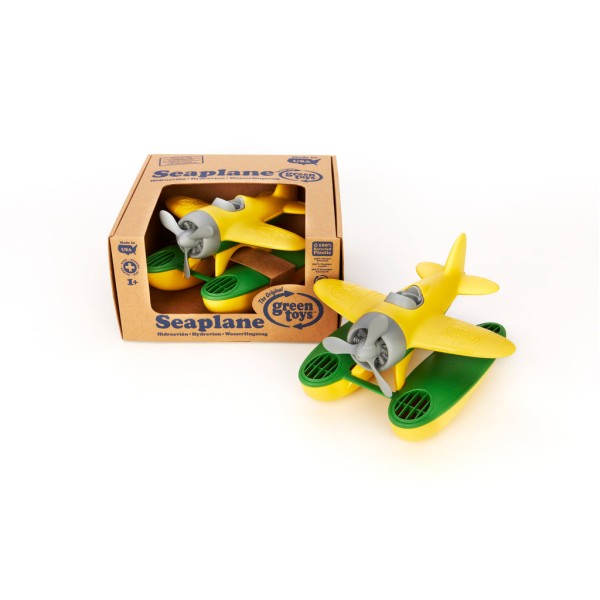 Green Toys - Υδροπλάνο Πράσινο Κίτρινο (SEAY-1030)