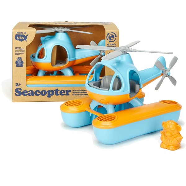 Green Toys - Seacopter Γαλάζιο Πορτοκαλί (SECO-1063)