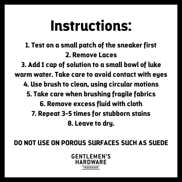 Gentlemen's Hardware - Sneaker Cleaning Kit (GEN319)