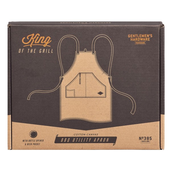 Gentlemen's Hardware - BBQ Utility Apron & Bottle Opener (GEN385)