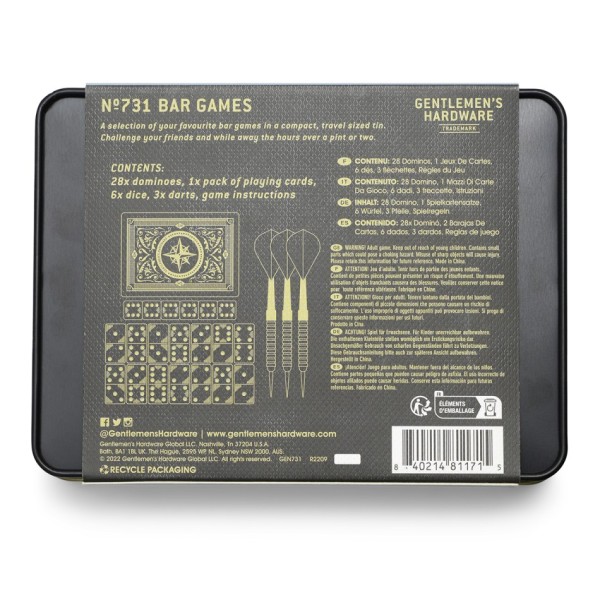 Gentlemen's Hardware - Bar Games (GEN731)