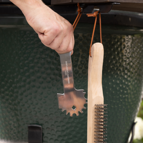 Gentlemen's Hardware - "BBQ Care Kit" Grill Scraper & Wire Brush (GEN778)