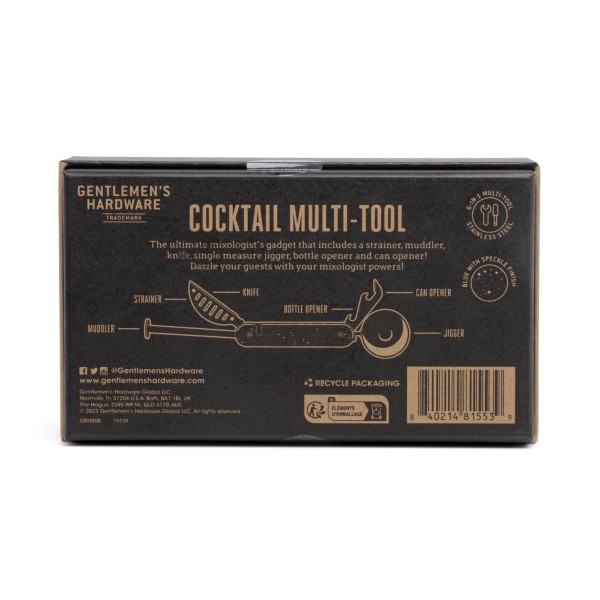 Gentlemen's Hardware - Cocktail Multi-Tool (GEN808)