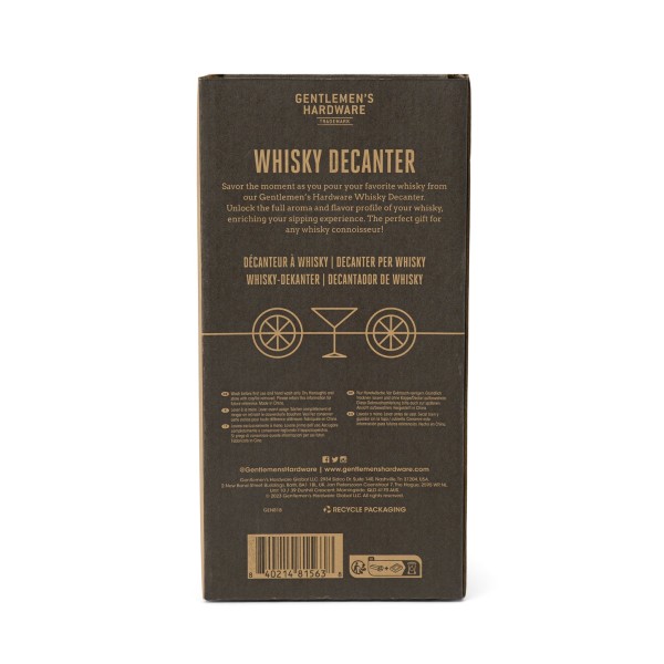Gentlemen's Hardware - Whisky Decanter (GEN818)