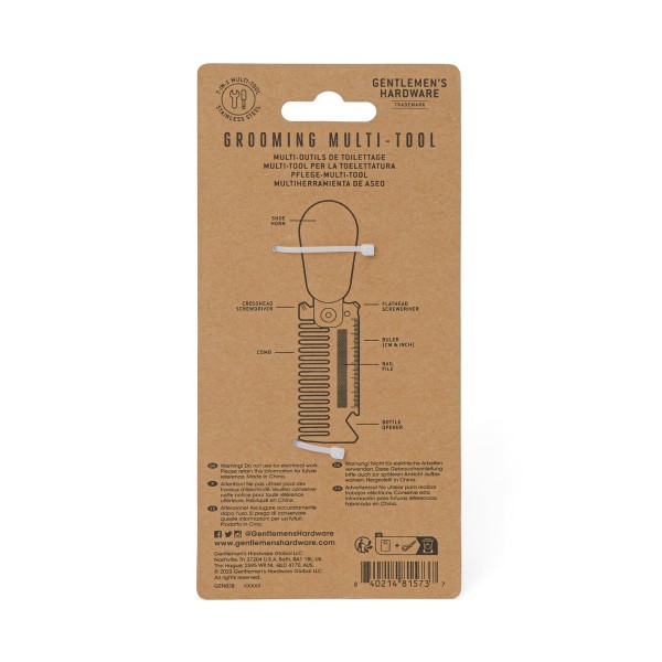 Gentlemen's Hardware - Grooming Multi-Tool (GEN828)