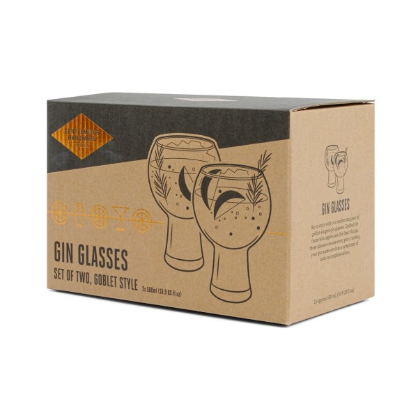 Gentlemen's Hardware - Gin Glasses Set of Two (GEN855)