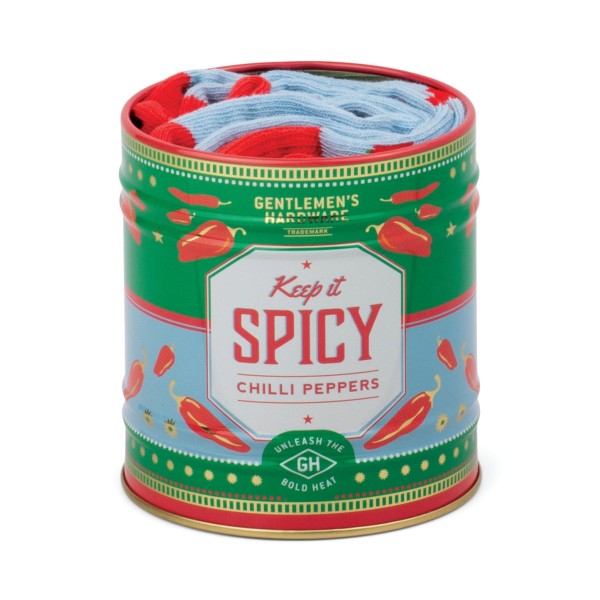 Gentlemen's Hardware - Socks in a Can - Chillies (GEN911)