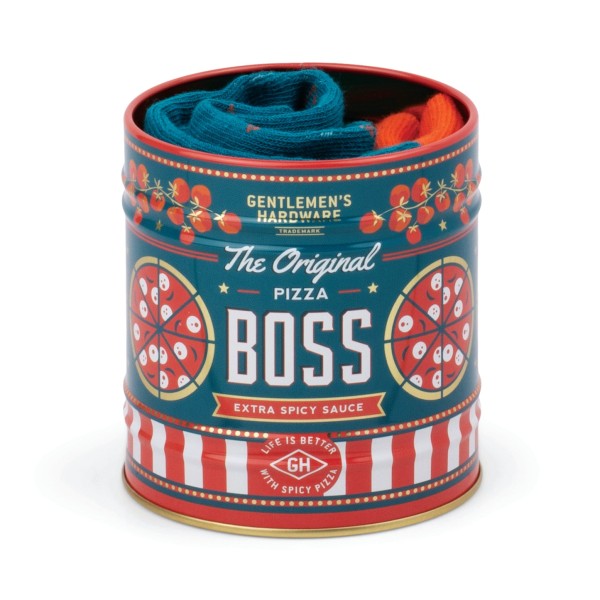Gentlemen's Hardware - Socks in a Can - Pizza Sauce (GEN915)