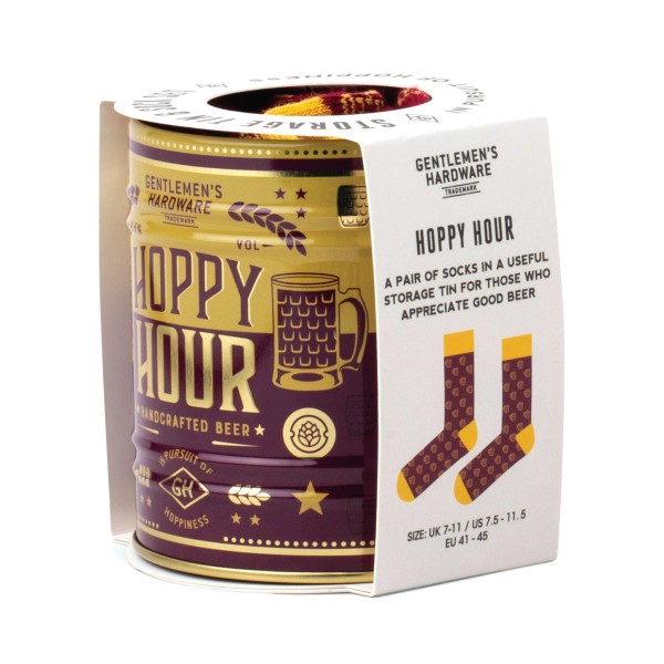 Gentlemen's Hardware - Socks in a Can - Beer (GEN916)