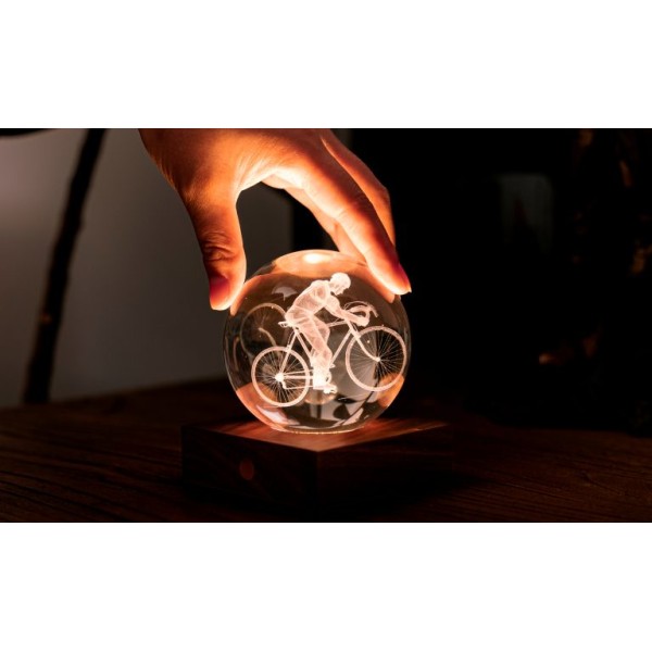 Gingko - Amber Crystal Light The Cyclist (G025CY)