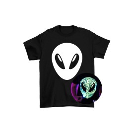 Illuminated Apparel -Παιδική Μπλούζα Interactive Glow Love Heart Monster Alien (IA500056)
