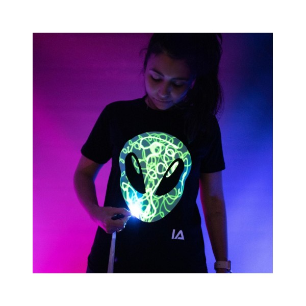 Illuminated Apparel -Παιδική Μπλούζα Interactive Glow Love Heart Monster Alien (IA500056)