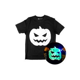 Illuminated Apparel - Παιδική Μπλούζα Interactive Glow Love Heart Monster Alien Jack O Lantern (IA500061)
