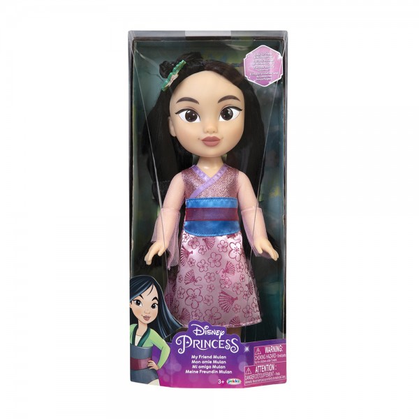 Jakks Pacific - Κούκλα My Friend Mulan Disney Princess 38εκ (JK95564)