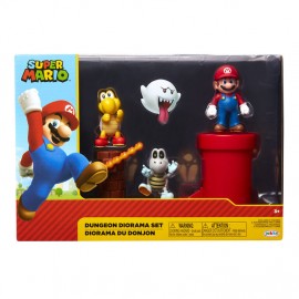 Jakks Pacific - Super Mario Σετ 5 φιγούρες Dungeon (JPA85989)