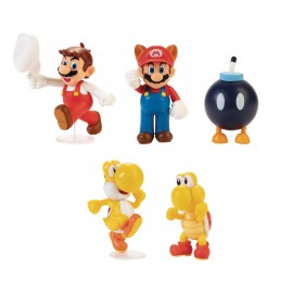 Jakks Pacific - Φιγούρες Super Mario ''Wave 26'' 5 σχέδια (40454)