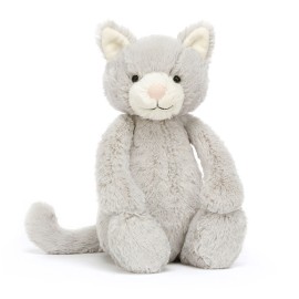 Jellycat - Bashful Grey Kitty (BAS3KYNN)