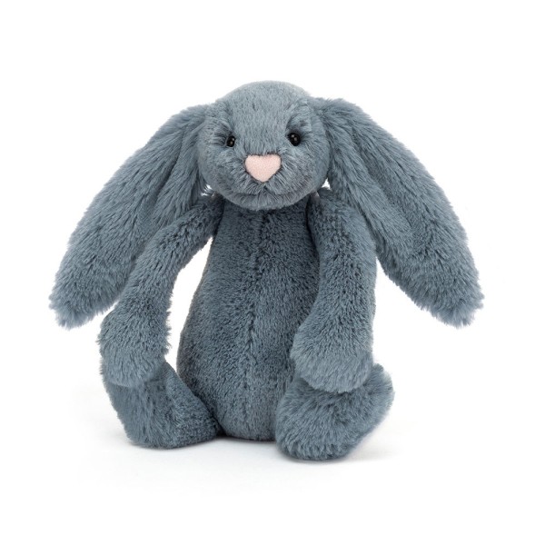 Jellycat - Bashful Dusky Blue Bunny 18cm (BASS6DUSKBN)