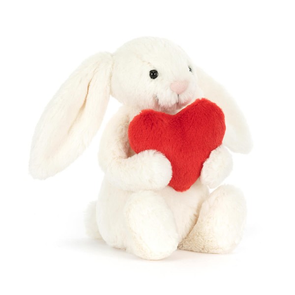 Jellycat - Bashful Red Love Heart Bunny 31cm (BB3LOVE)