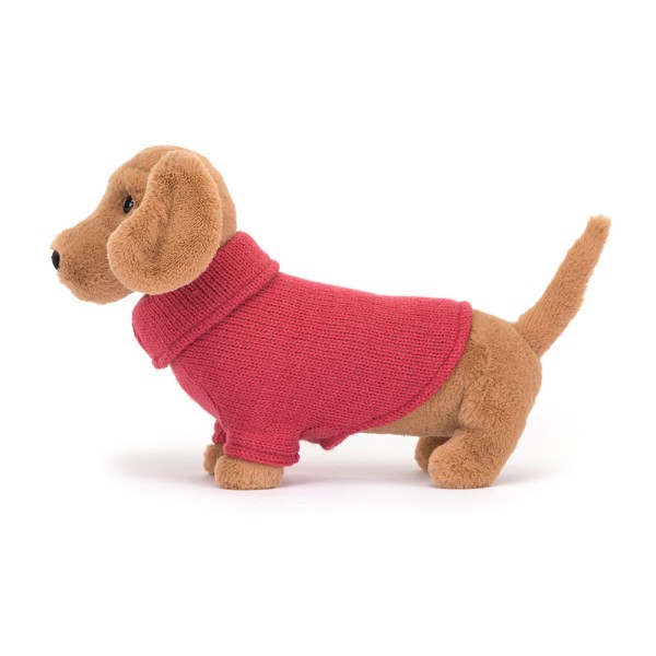 Jellycat - Sweater Sausage Dog (S3SDPN)