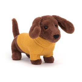Jellycat - Sweater Sausage Dog (S3SDYN)