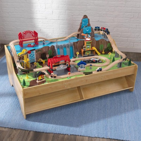 KIDKRAFT - Grand Central Station Train Set and Table (KID692016)