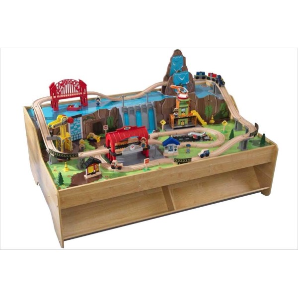 KIDKRAFT - Grand Central Station Train Set and Table (KID692016)