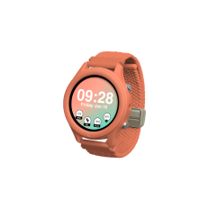 KIDYWOLF - Ρολόι Smartwatch με οθόνη αφής & επαναφορτιζόμενη μπαταρία - peach (KDW-182730)