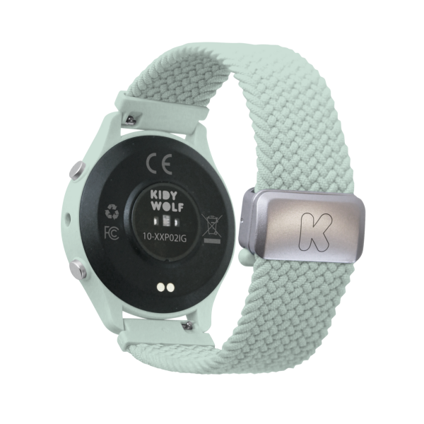KIDYWOLF - Ρολόι Smartwatch με οθόνη αφής & επαναφορτιζόμενη μπαταρία - green (KDW-182754)