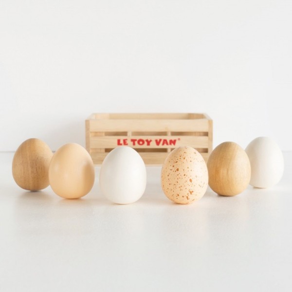 Le Toy Van - Καφάσι με Αυγά 6τεμ (TV190)