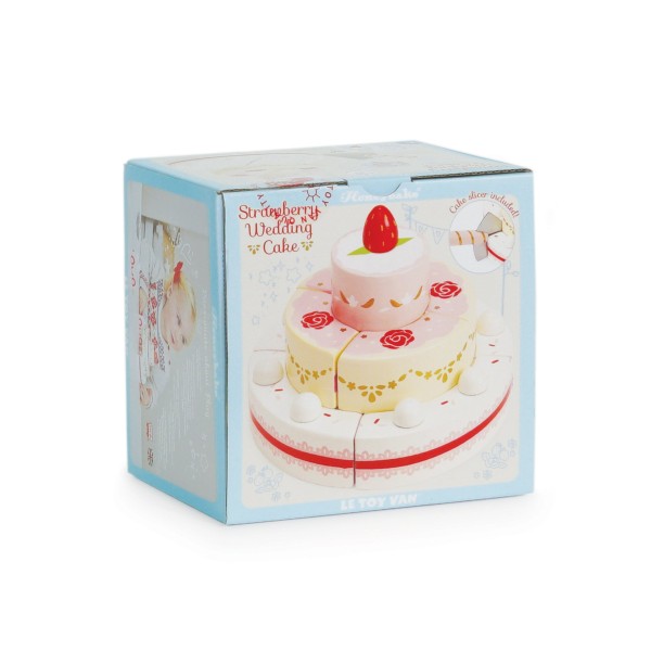 Le Toy Van - Τούρτα Φράουλα Wedding Cake  (TV329)