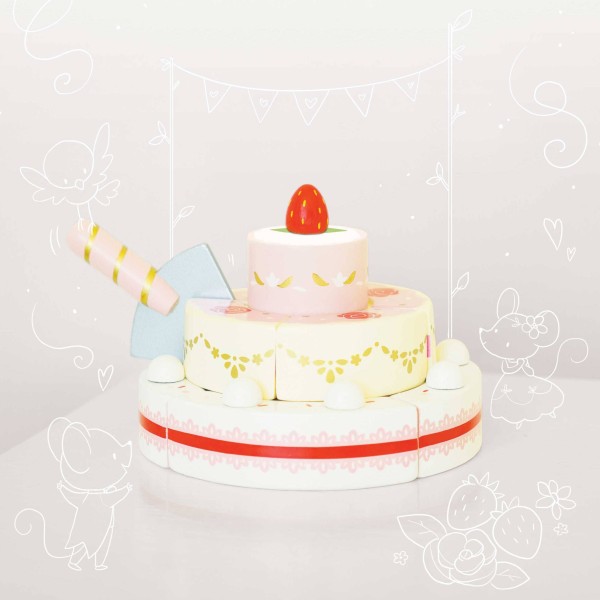 Le Toy Van - Τούρτα Φράουλα Wedding Cake  (TV329)