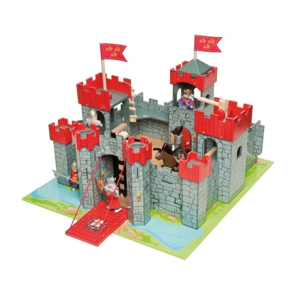 Le Toy Van - Κάστρο Ιπποτών Κόκκινο Lion Heart Castle (TV290)