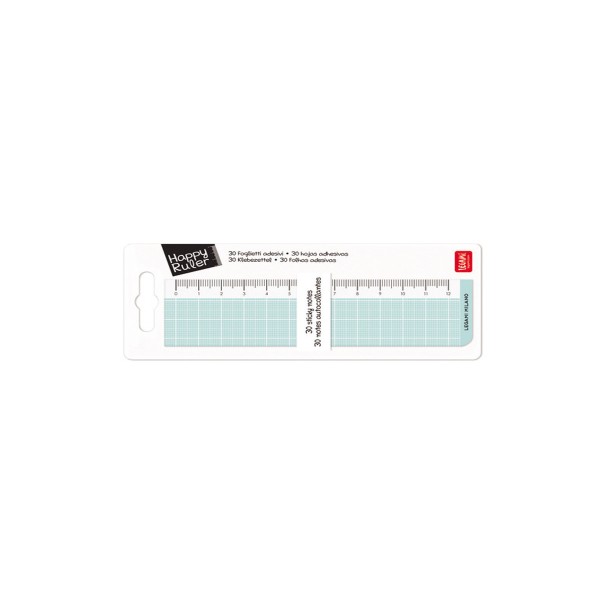 Legami - Sticky Notes και Χάρακας 12cm (HR0001)