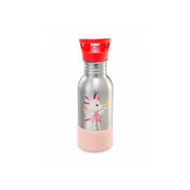LILLIPUTIENS - Ανοξείδωτο μπουκάλι με πάτο σιλικόνης Happy Lena 600ml (LI84472)