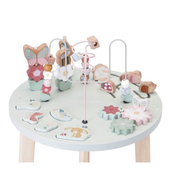 Little Dutch - Ξύλινο τραπέζι δραστηριοτήτων Flowers & Butterflies (LD7093)