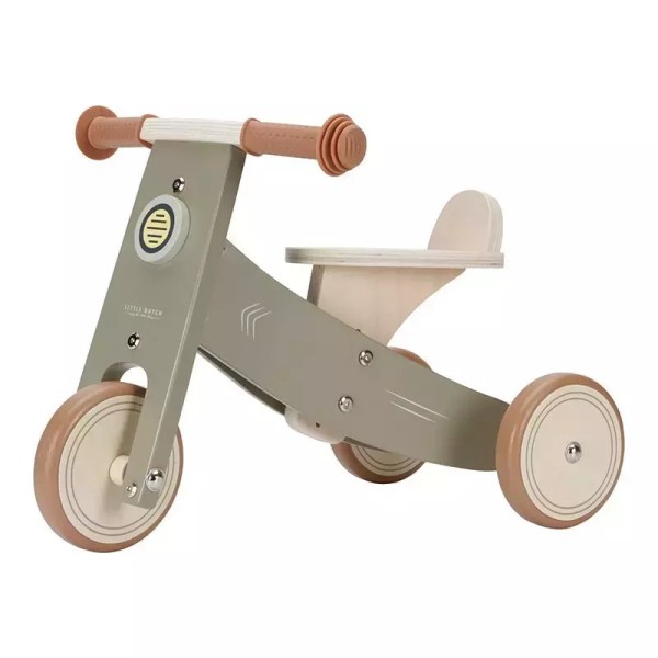 LITTLE DUTCH - Ξύλινο τρίκυκλο ποδήλατο FSC Λαδί (LD7124)