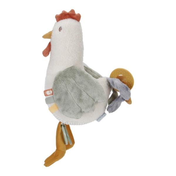Little Dutch - Υφασμάτινο κοτοπουλάκι δραστηριοτήτων Little Farm 25εκ. (LD8804)