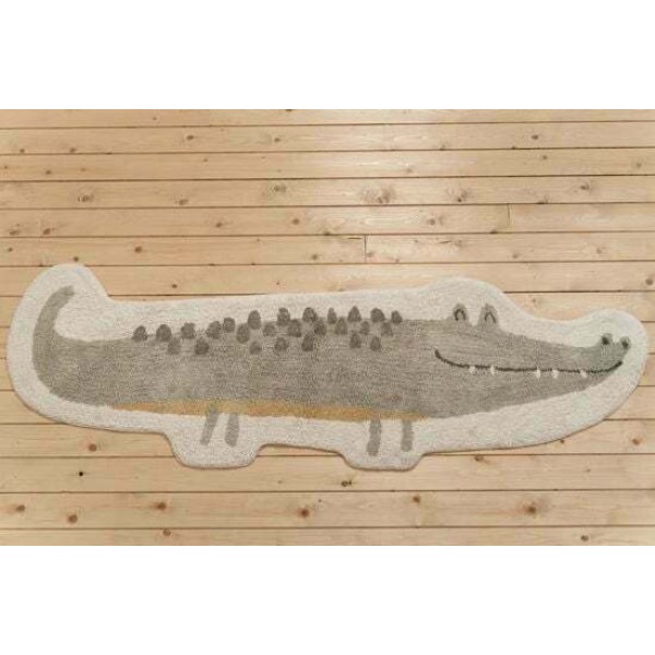 LITTLE DUTCH - Χαλί δωματίου Crocodile shape Green 53x170 (LD-RU10310510)