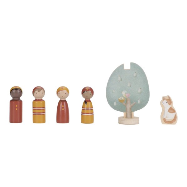 Little Dutch - Ξύλινο Πυροσβεστικό Όχημα με Αξεσουάρ (LD2536)
