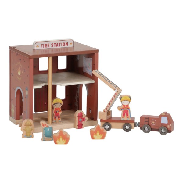 Little Dutch - Ξύλινος Σταθμός Πυροσβεστικής (LD2538)