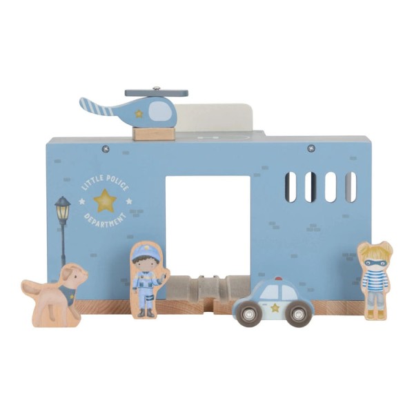 Little Dutch - Ξύλινο Αστυνομικό Τμήμα με Αξεσουάρ (LD2539)