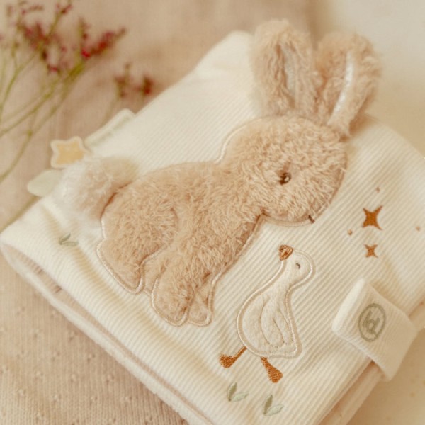 Little Dutch - Υφασμάτινο Βιβλιαράκι Δραστηριοτήτων Newborn Naturals (LD8407)